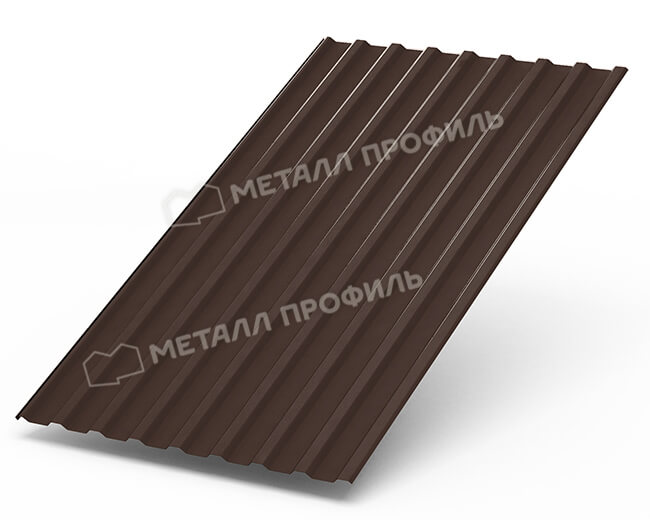 Профнастил МП20 х 1100 - A (PURETAN-20-8017-0.5) в Ивантеевке