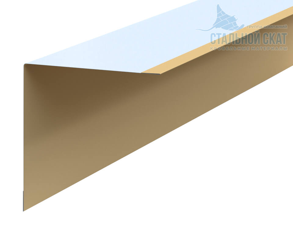 Планка угла внутреннего 75х75х3000 NormanMP (ПЭ-01-1015-0.5) в Ивантеевке