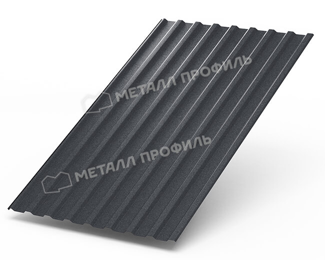 Профнастил МП20 х 1100 - R (Steelmatt-20-7024-0.4±0.08мм) в Ивантеевке