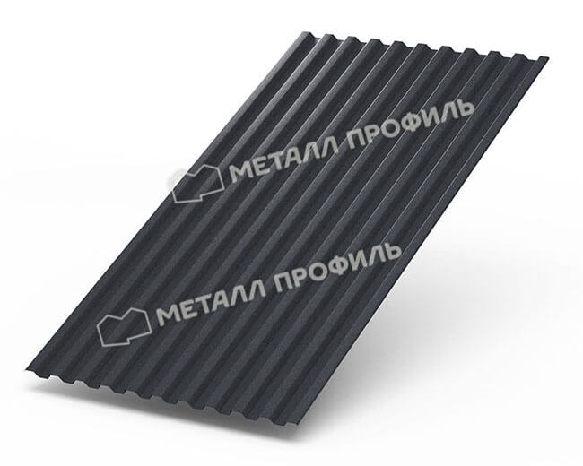 Фото: Профнастил С21 х 1000 - A (Steelmatt-20-7024-0.4±0.08мм) в Ивантеевке