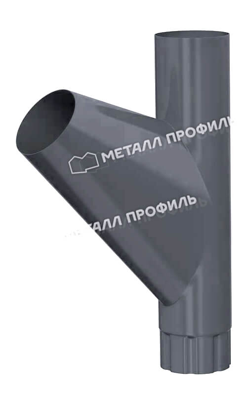 Тройник трубы Foramina Freeze D100 (FRZ_D-01-GreyGrey-0.5) в Ивантеевке