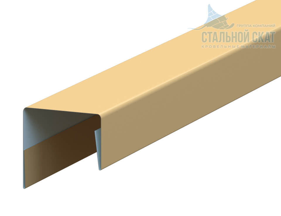 Планка П-образная 23х22х2000 NormanMP (ПЭ-01-1015-0.5) в Ивантеевке