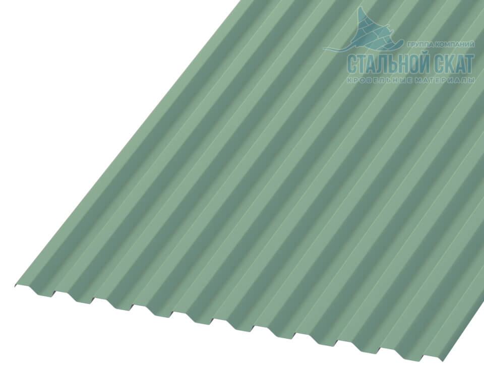 Фото: Профнастил С21 х 1000 - A (PURMAN-20-Tourmalin-0.5) в Ивантеевке