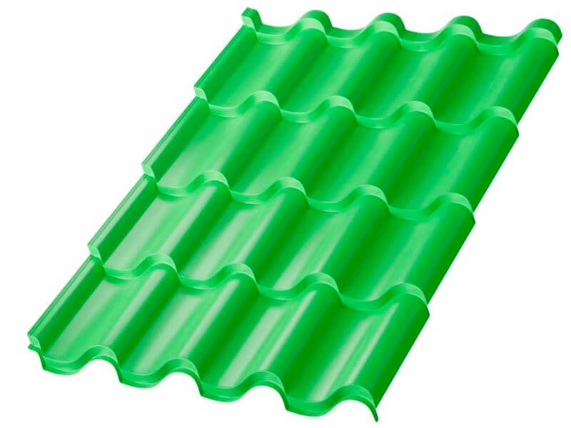 Металлочерепица МП Монтерроса-X NormanMP (ПЭ-01-6018-0.5)