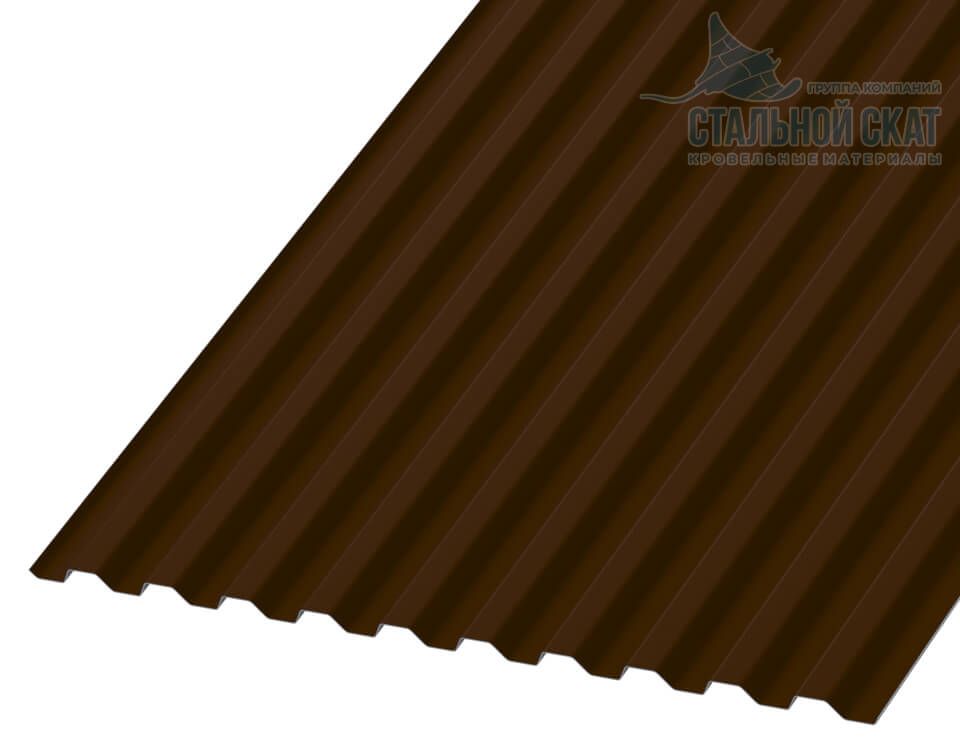 Профнастил С21 х 1000 - B (VikingMP-01-8017-0.45)